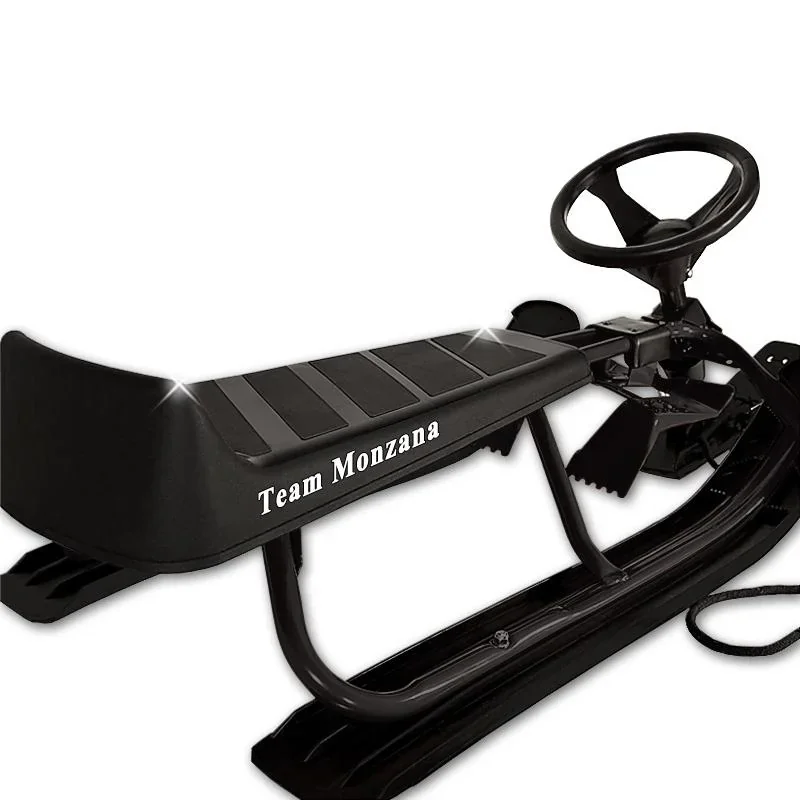 Schlitten bis zu 75 kg schwarz - 2