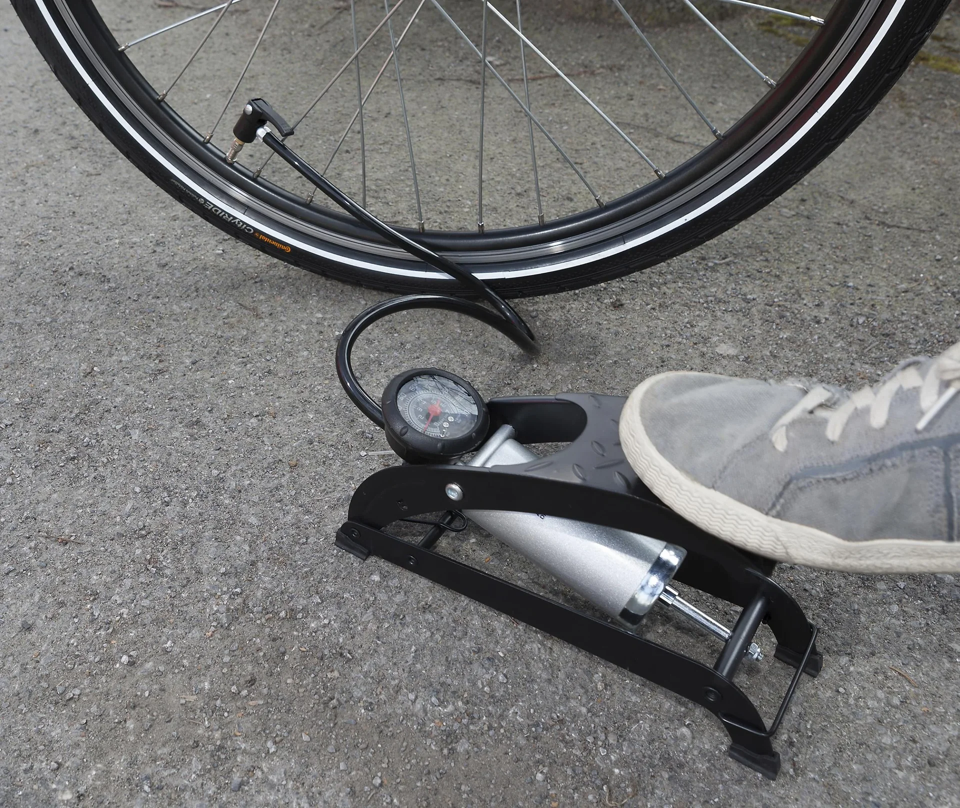 Fußluftpumpe, 1 Zylinder - 4