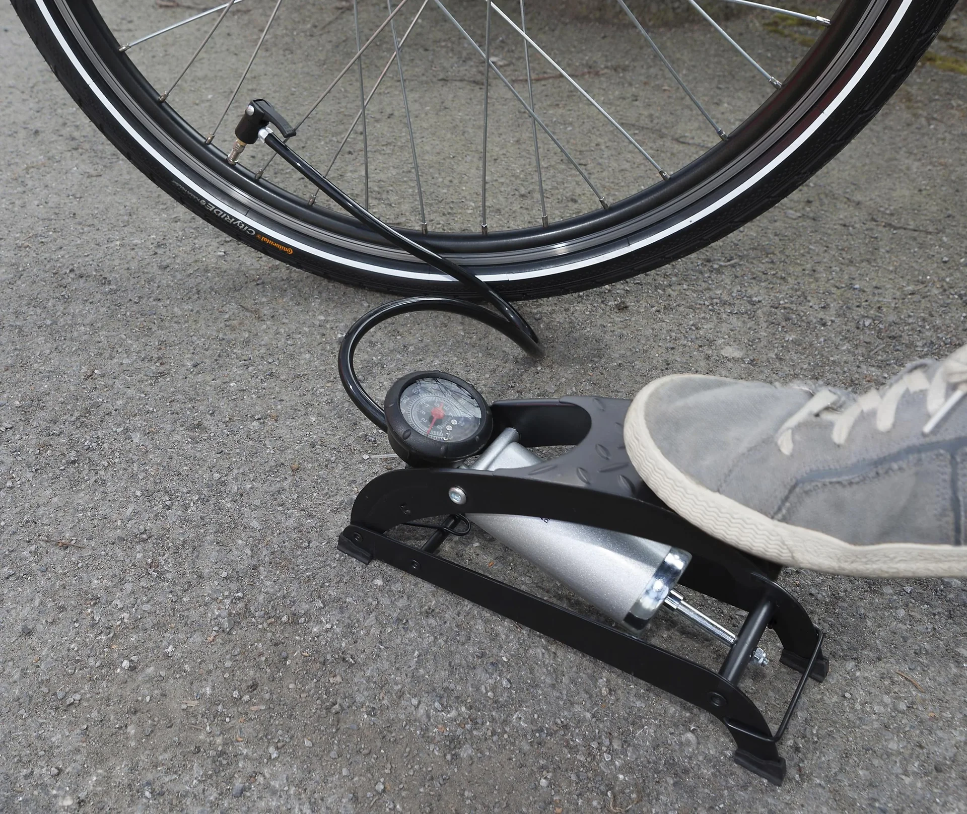 Fußluftpumpe, 1 Zylinder - 7