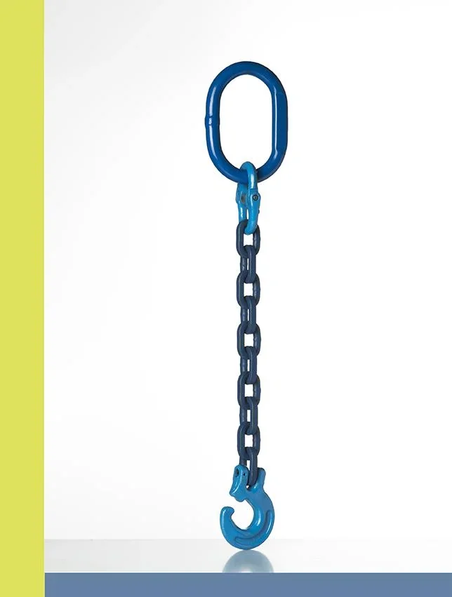 Forst Rückekette, vierkant Glieder, GK10, 8 mm, 3 m lang - 0