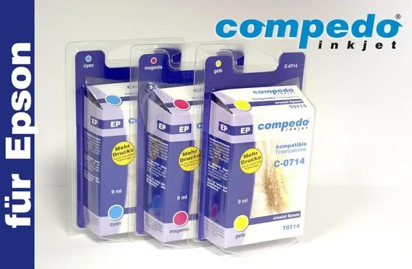 Druckerpatrone für EPSON TO712/TO0892 cyan - 2