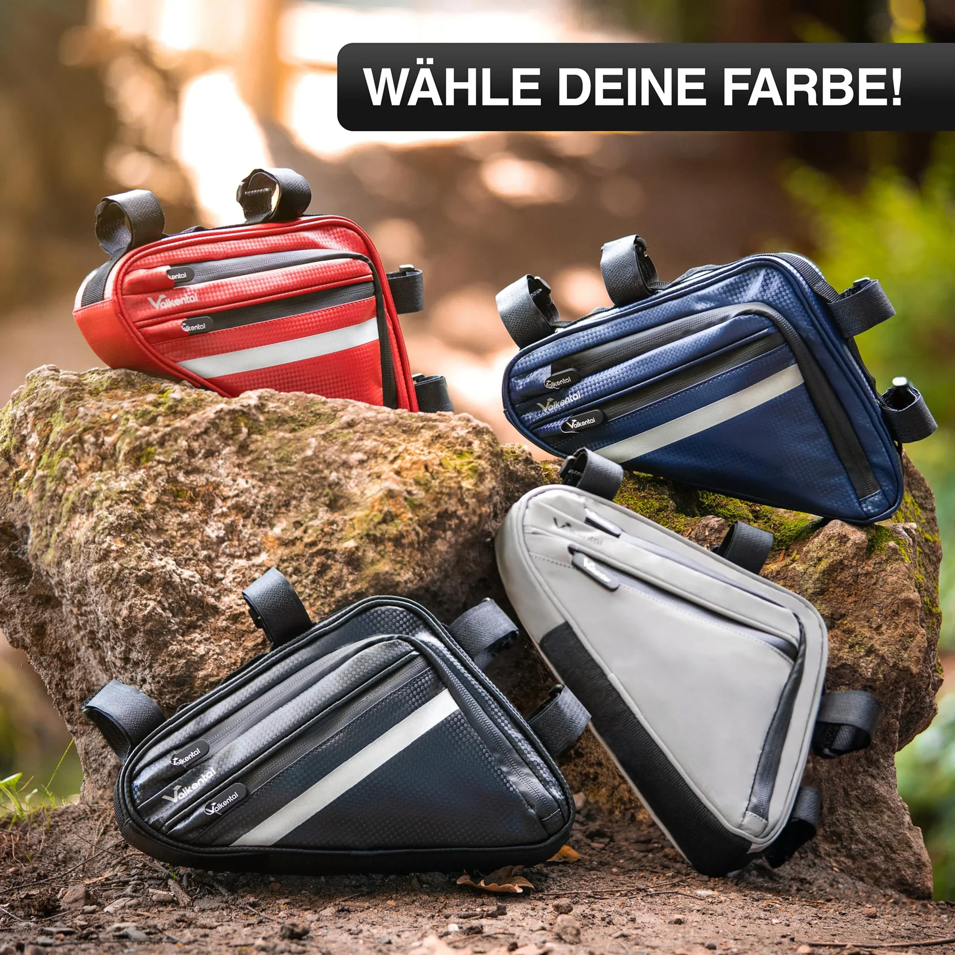 Triangle Bag, Schwarz - 4