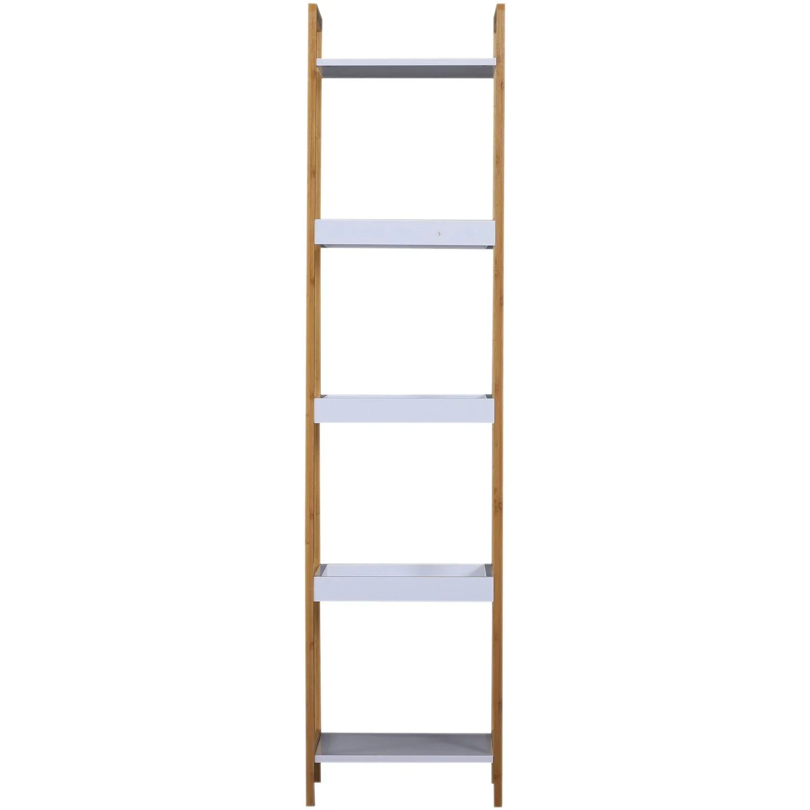 Badregal Standregal Lagerregal Küchenregal 5 Ablagen Bambus + MDF 32 x 30 x 130 cm - 7