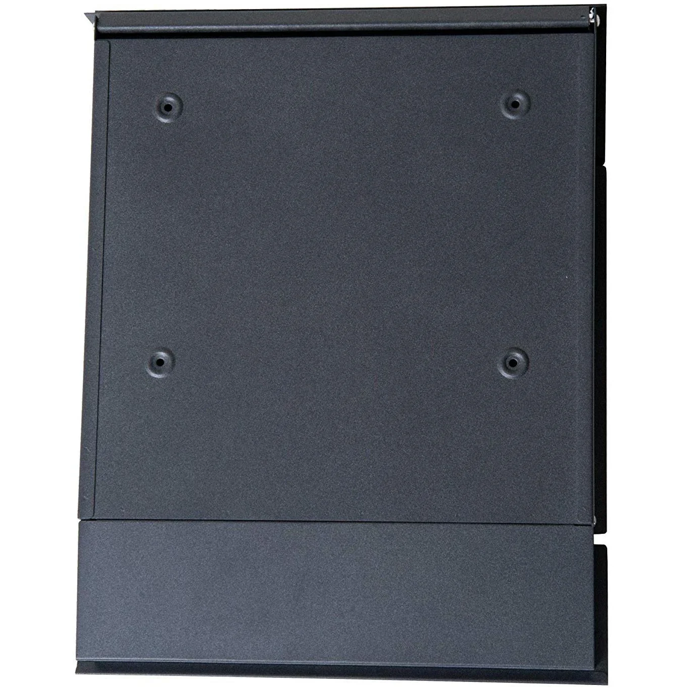 Briefkasten Wandbriefkasten mit Zeitungsfach abschließbar 2 Schlüssel Stahl - 2