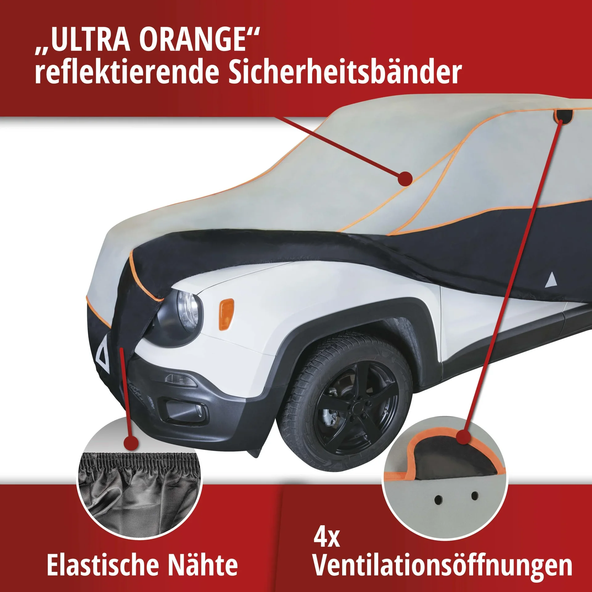 Hagelschutz Perma Protect SUV - Größe M - 460x175x145cm - 1