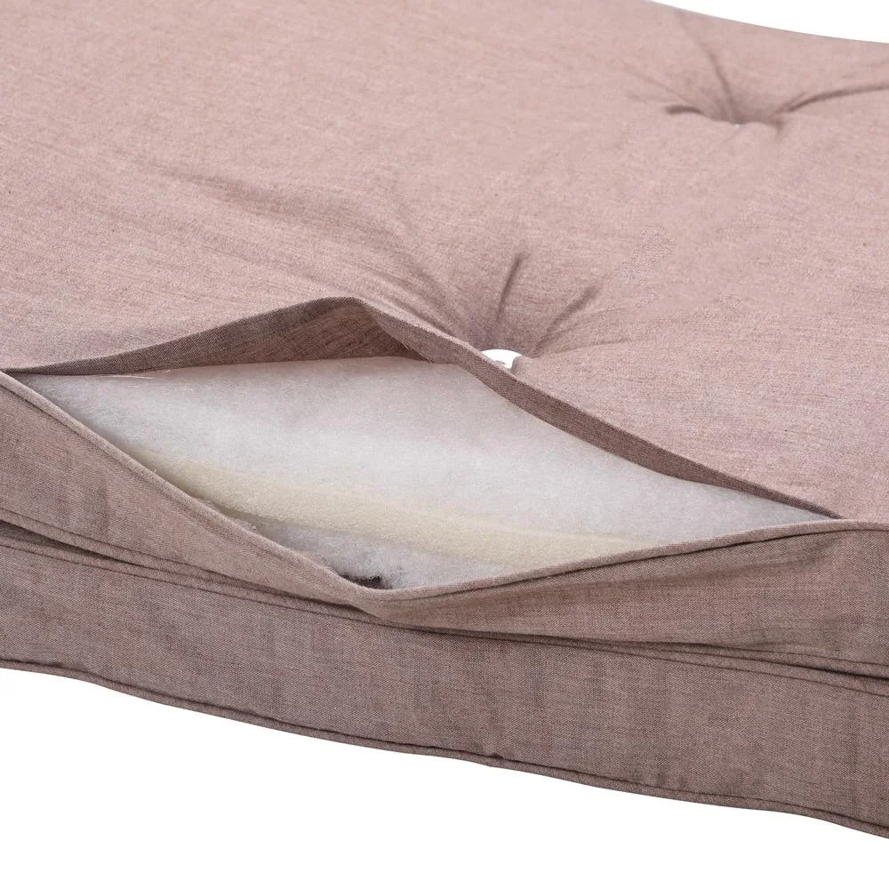 Garten-Kissen - Für Liege - 196x55x5cm - Creme - 0