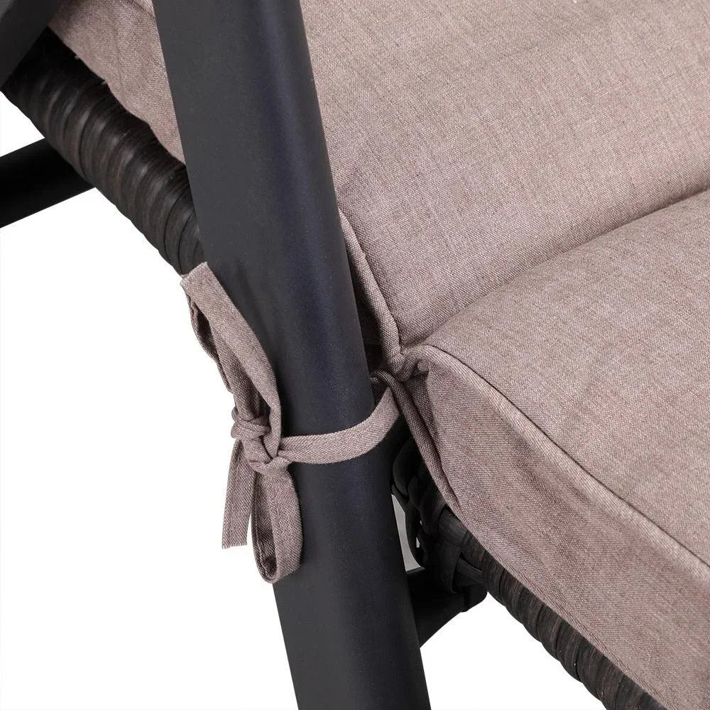 Garten-Kissen - Für Liege - 196x55x5cm - Creme - 1