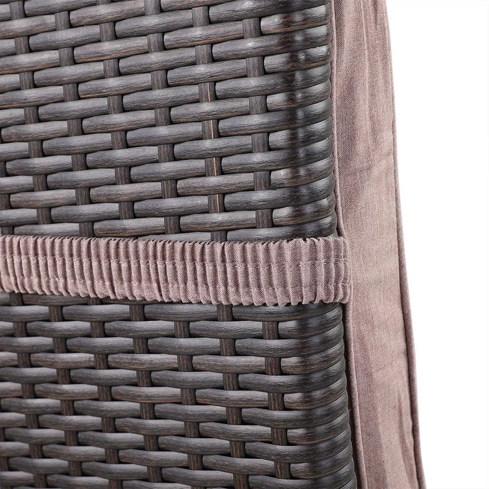 Garten-Kissen - Für Liege - 196x55x5cm - Creme - 6