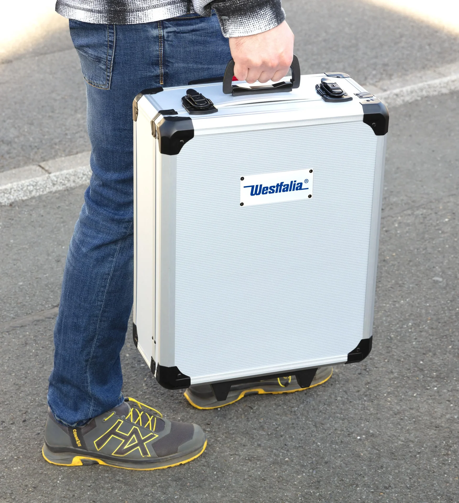 Werkzeugkoffer auf Rollen, bestückt, 186-teilig - 6