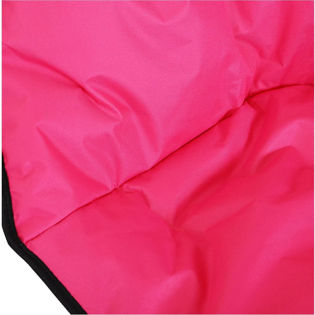 Klappstuhl Klappsessel Gartenstuhl Polstersessel faltbar Rosa 80 x 80 x 75 cm - 5