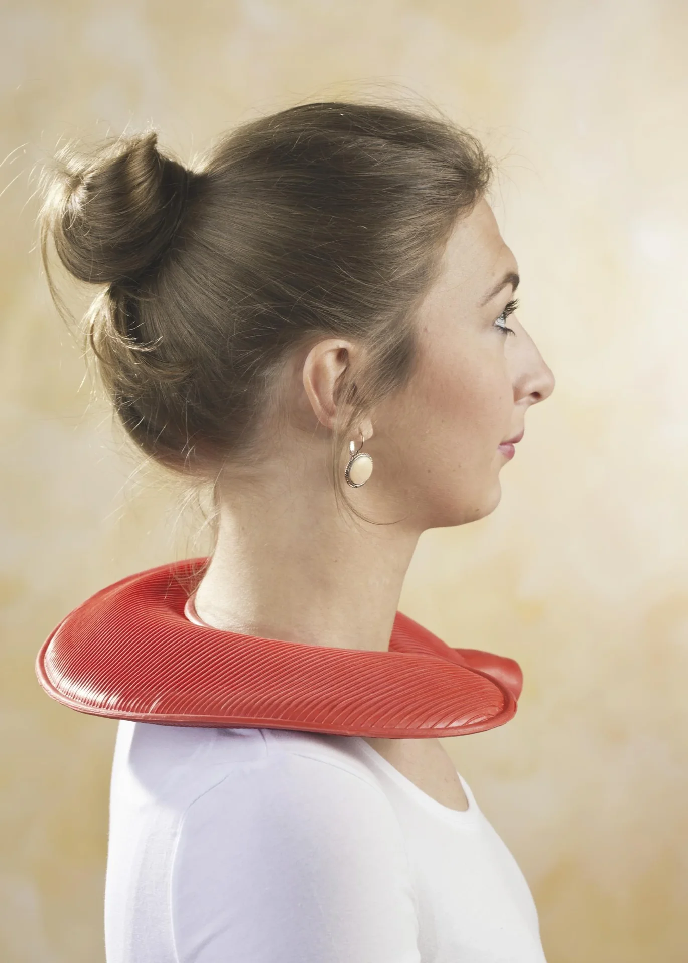 Nackenwärmflasche mit breitem Trichter - 0