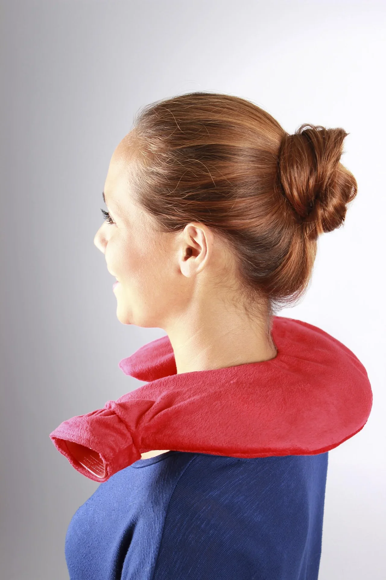 Nackenwärmflasche mit breitem Trichter - 3