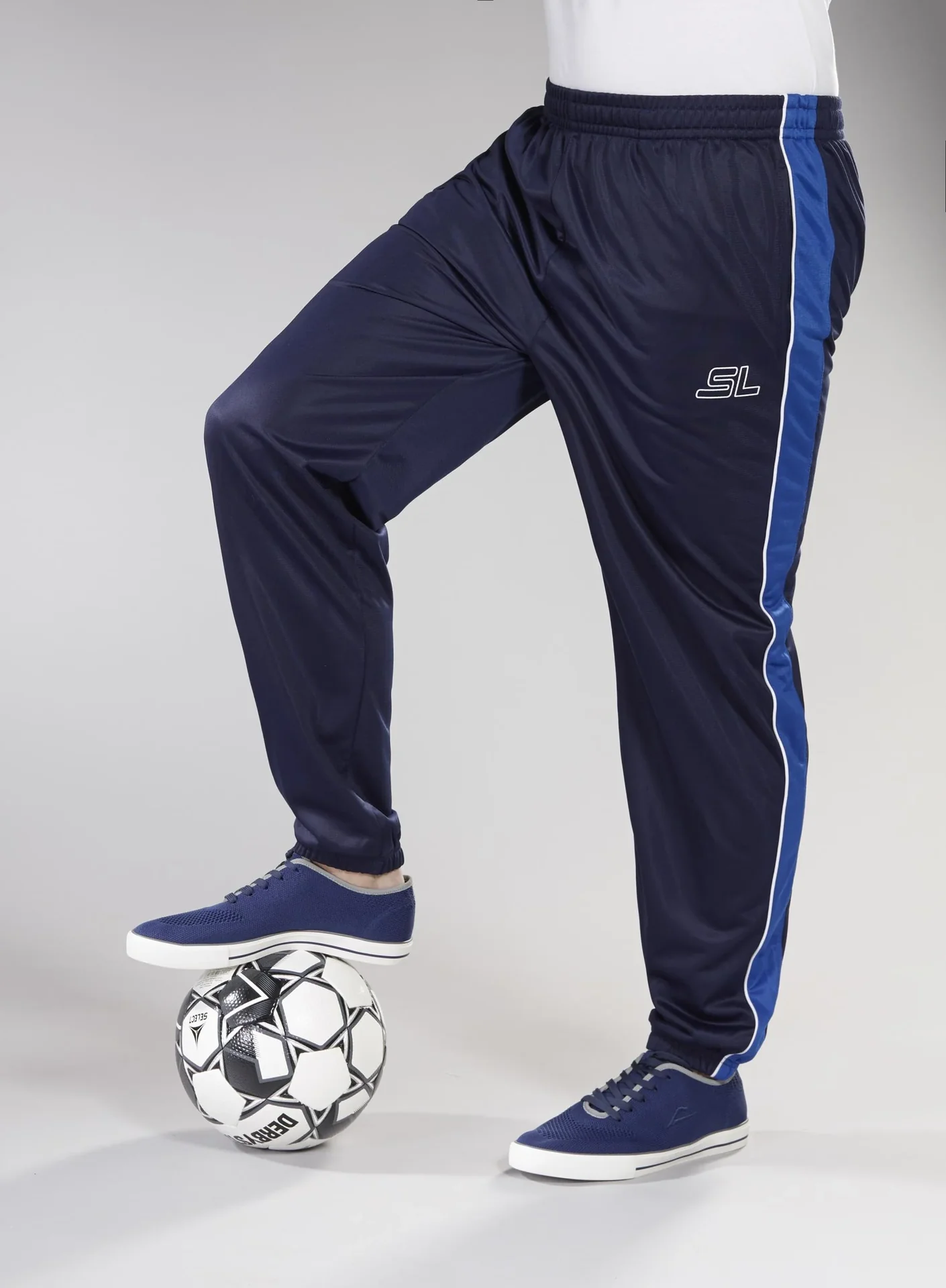 Freizeitanzug 3-teilig, Farbe navy-royalblau, Gr.M - 2