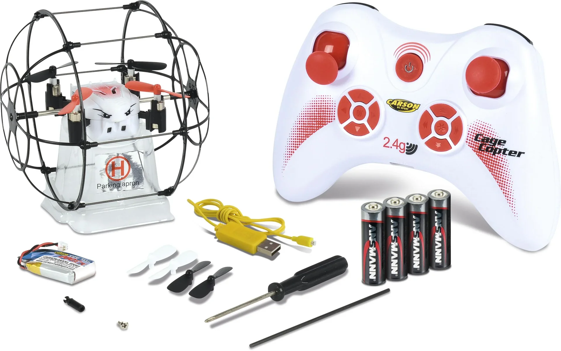 Quadcopter X4 Cage Copter 2.4G 100% RTF - 4