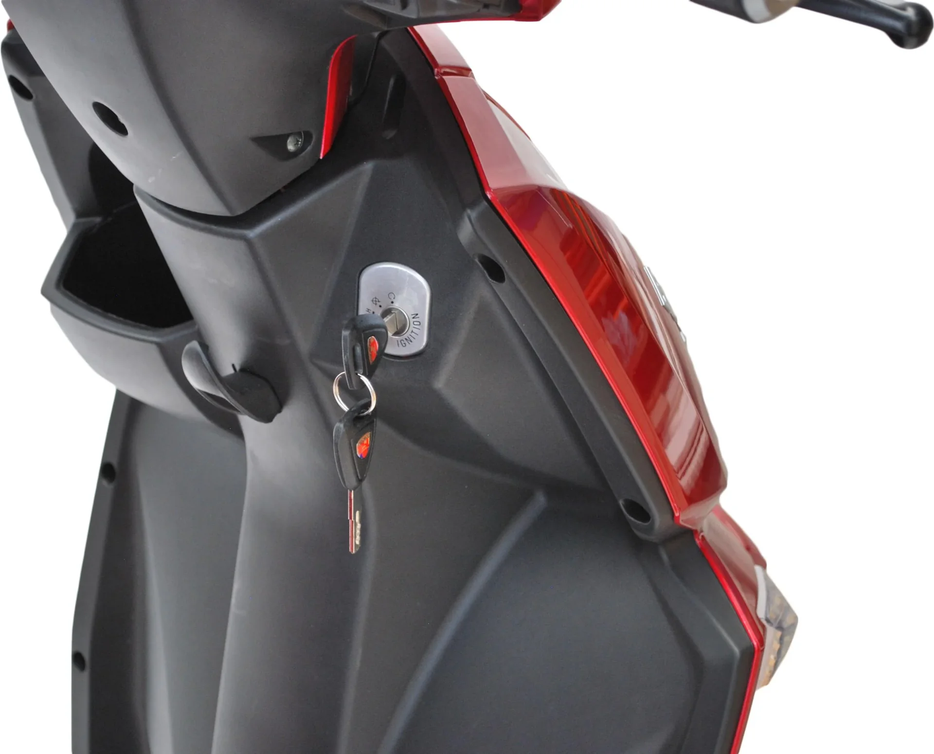 Elektromobil rot - herausnehmbarer Li-Io Akku 20 Ah - 25 km/h - 1000 Watt Seniorenmobil - 1