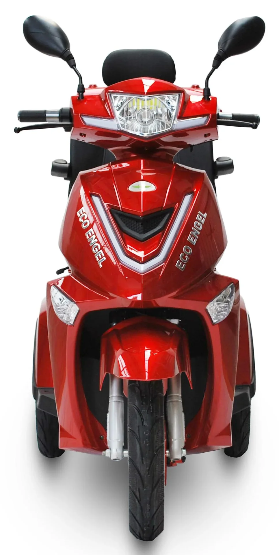 Elektromobil rot - herausnehmbarer Li-Io Akku 20 Ah - 25 km/h - 1000 Watt Seniorenmobil - 4