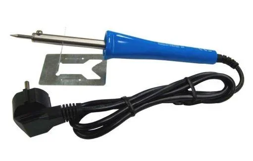 Lötkolben VDE 30 W mit Ständer/ Spitze, gerade Bleistiftspitze - 0