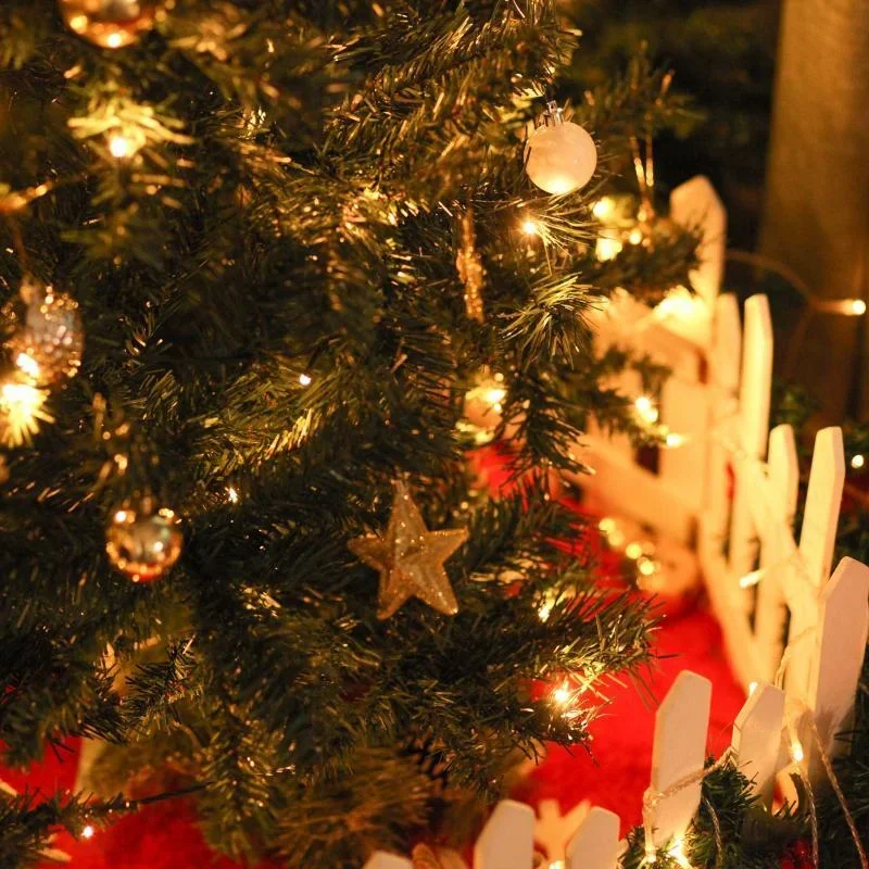 Künstlicher Weihnachtsbaum mit 120 LEDs grün - 6