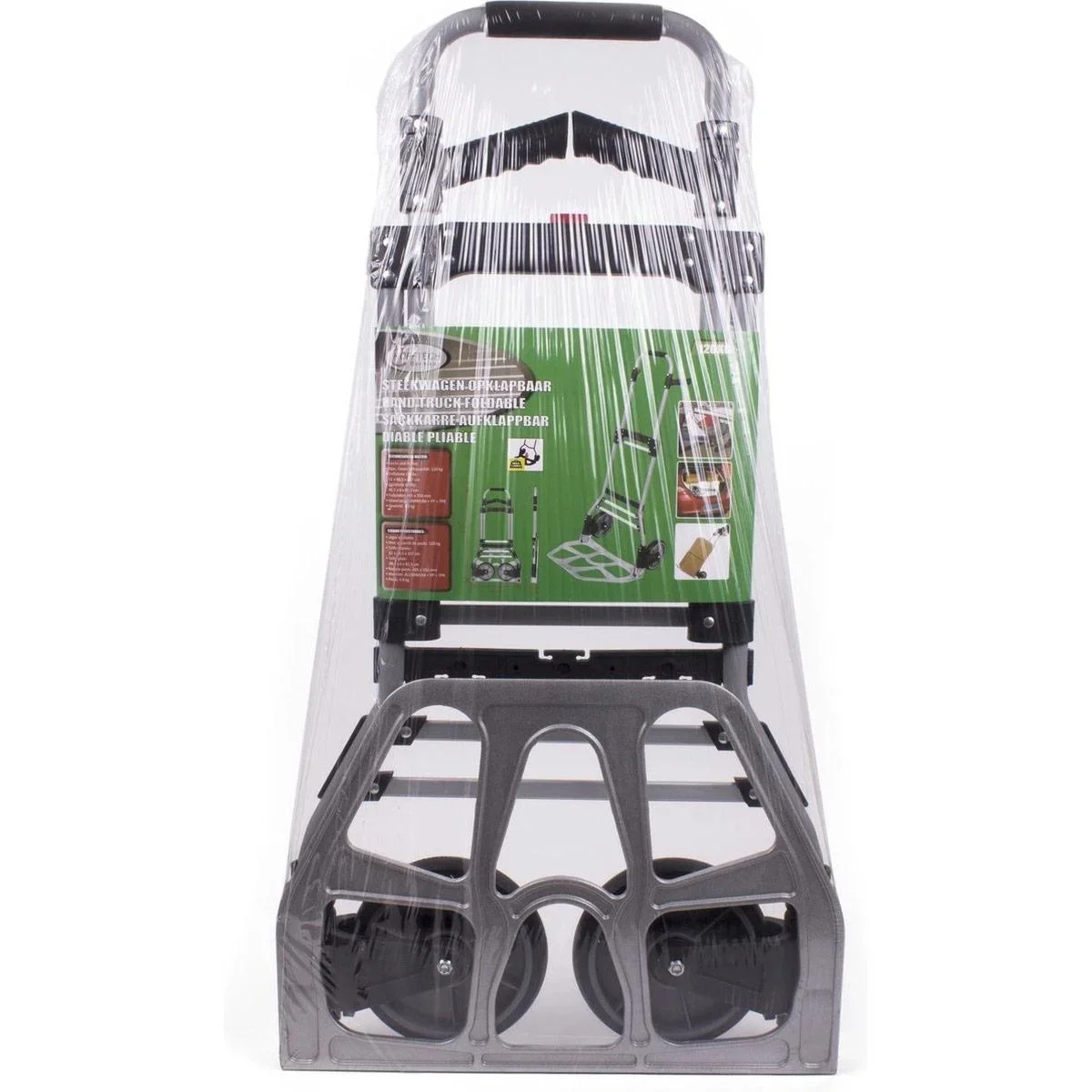 Zusammenklappbarer Trolley - 51x48,5x107 cm - max 120 kg - Aluminium - 2