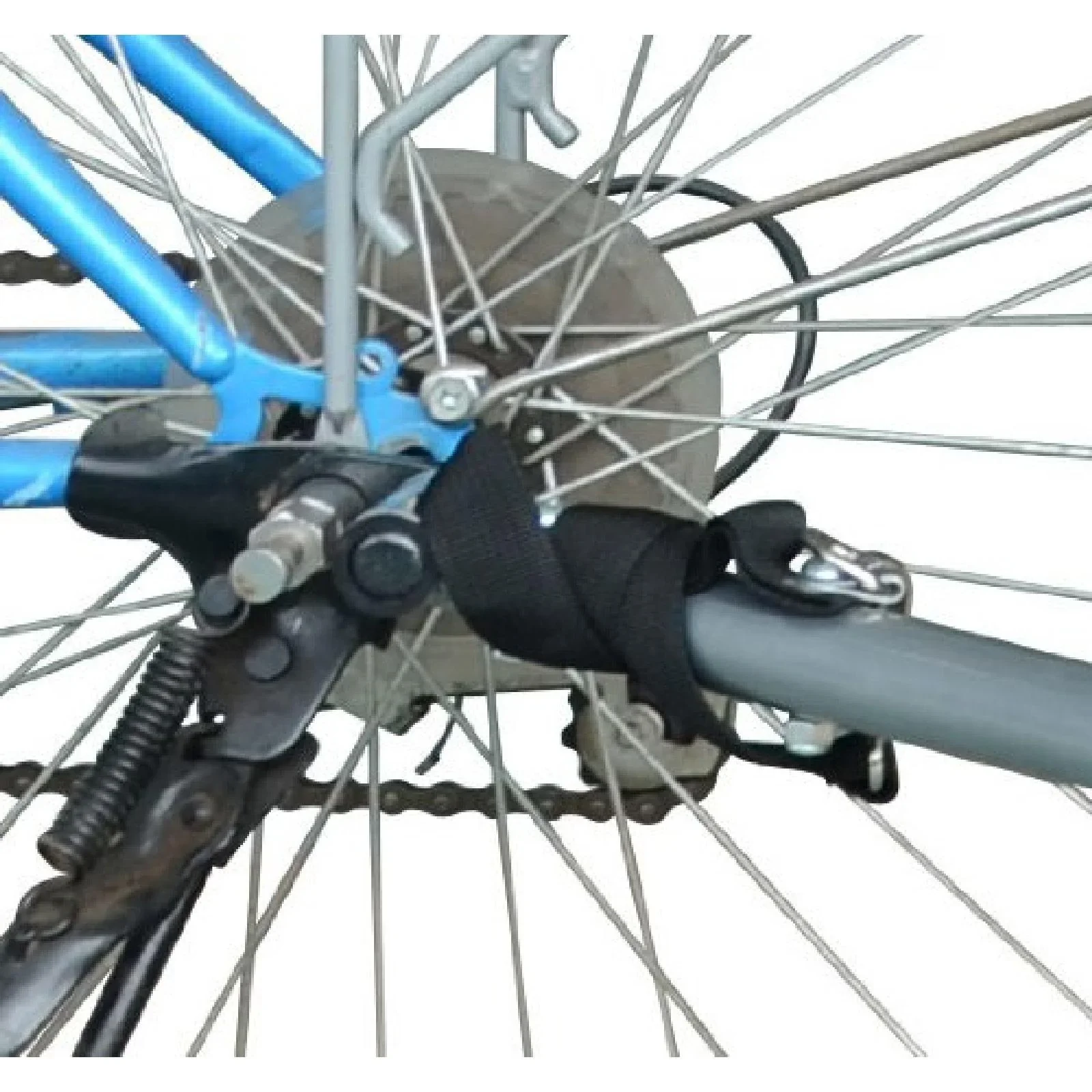 Hundeanhänger Fahrradanhänger Hunde Fahrrad Anhänger Rot/Schwarz - 4