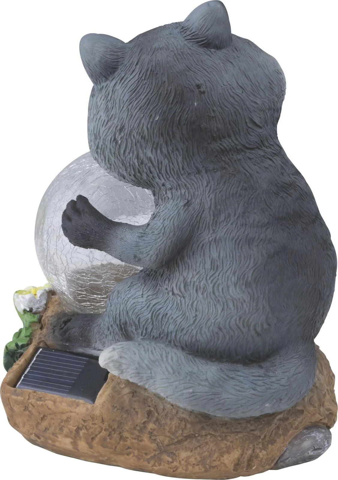 Solar LED Leuchte Waschbär - 0