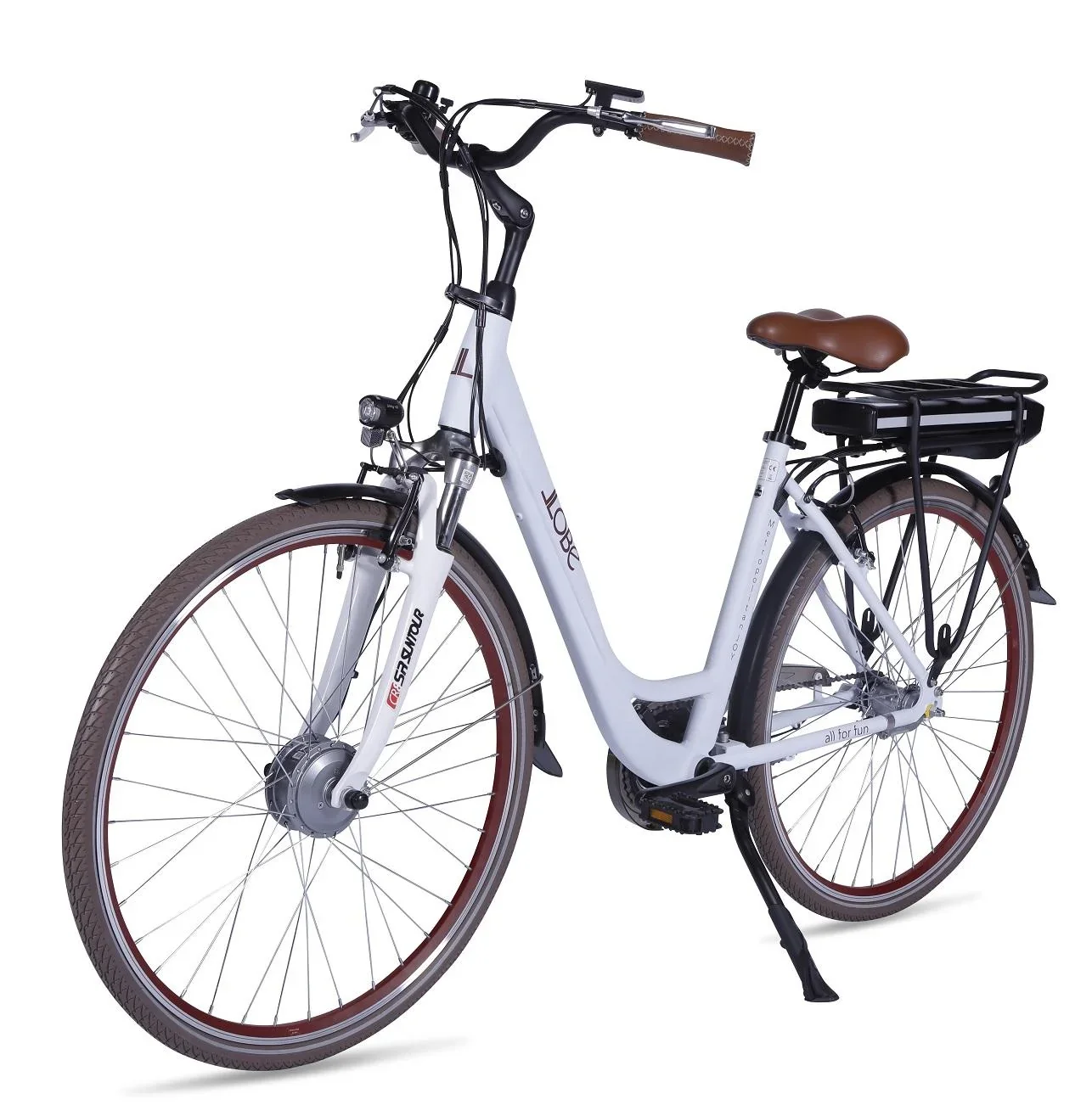 Unisex City E-Bike 28 Zoll, Rahmengröße 50 cm, 7-Gang Nabenschaltung, Metropolitan Joy 2.0 Modernwhite 8Ah - 4