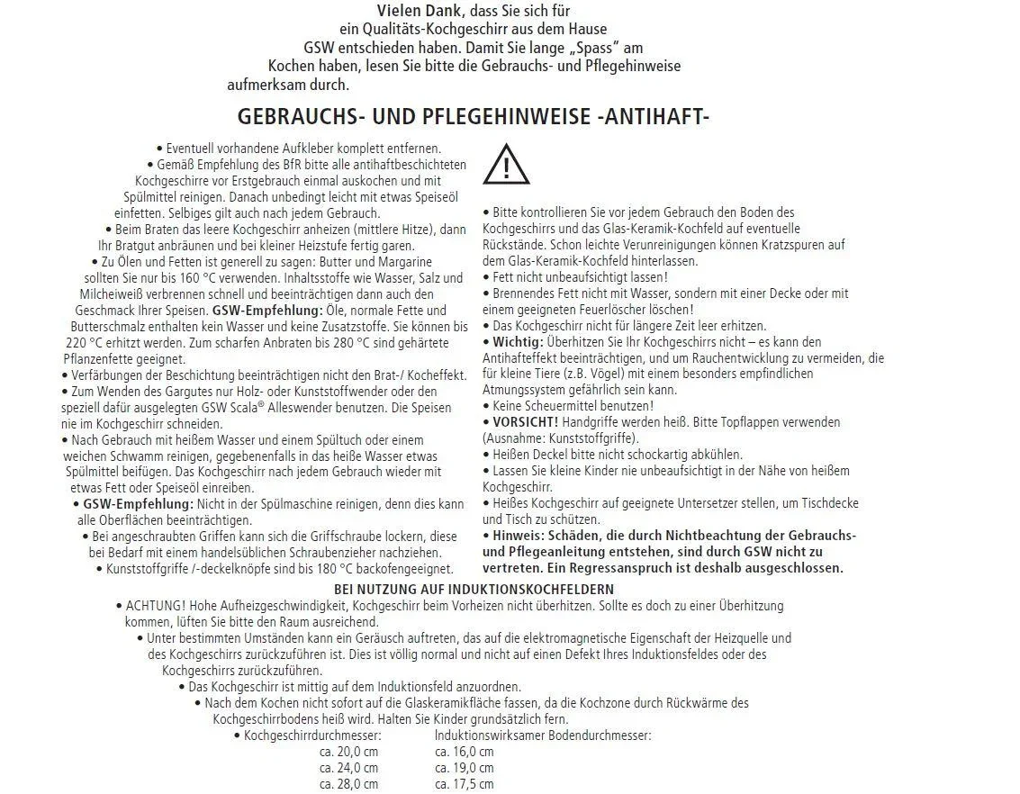 Bratpfannenset, 3-teilig aus geschmiedetem Aluminium Gourmet Granit - 1