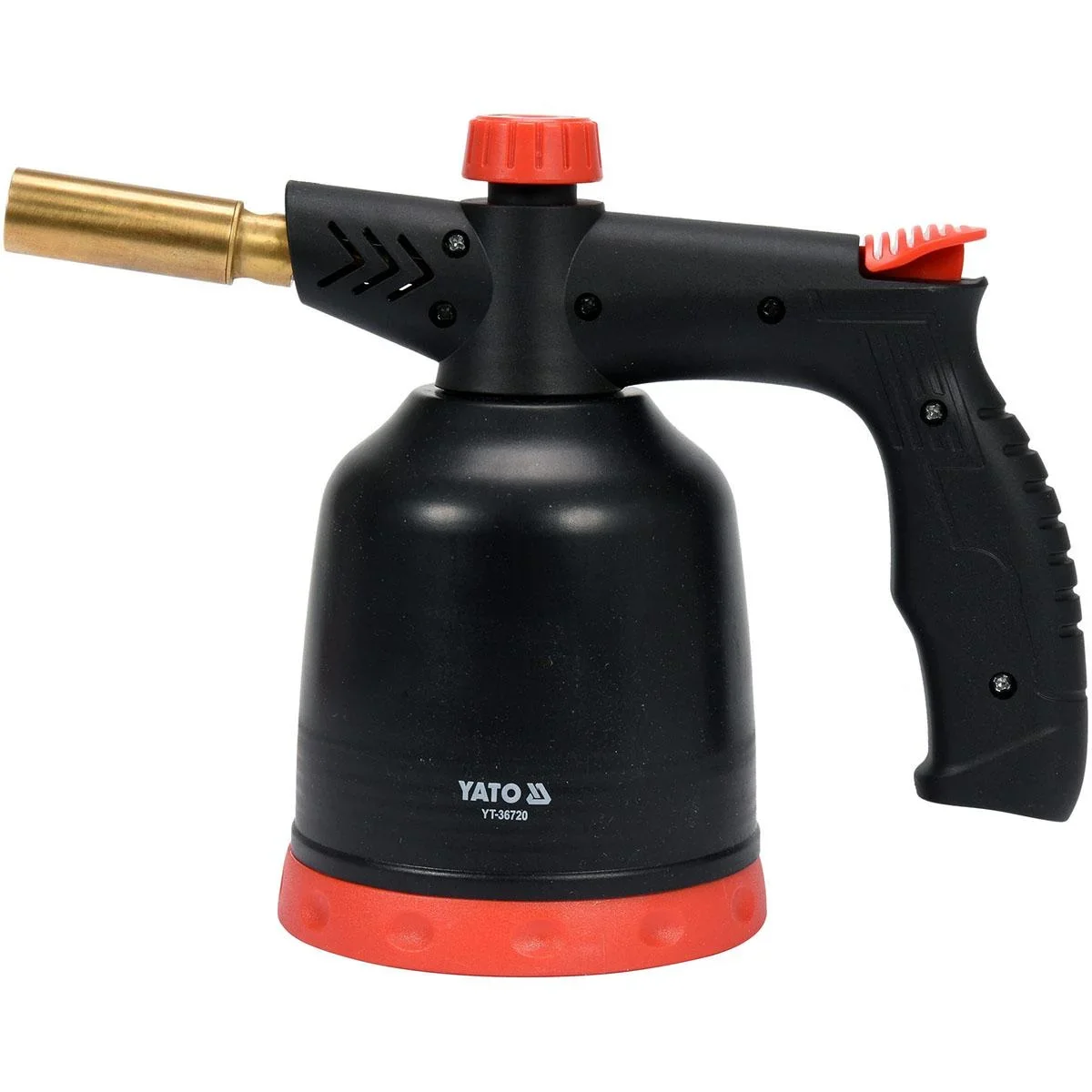 Lötbrenner/Gasbrenner - 360° drehbar - Piezozündung MIT CFH-Gaseinfüllstutzen 190 g - 4