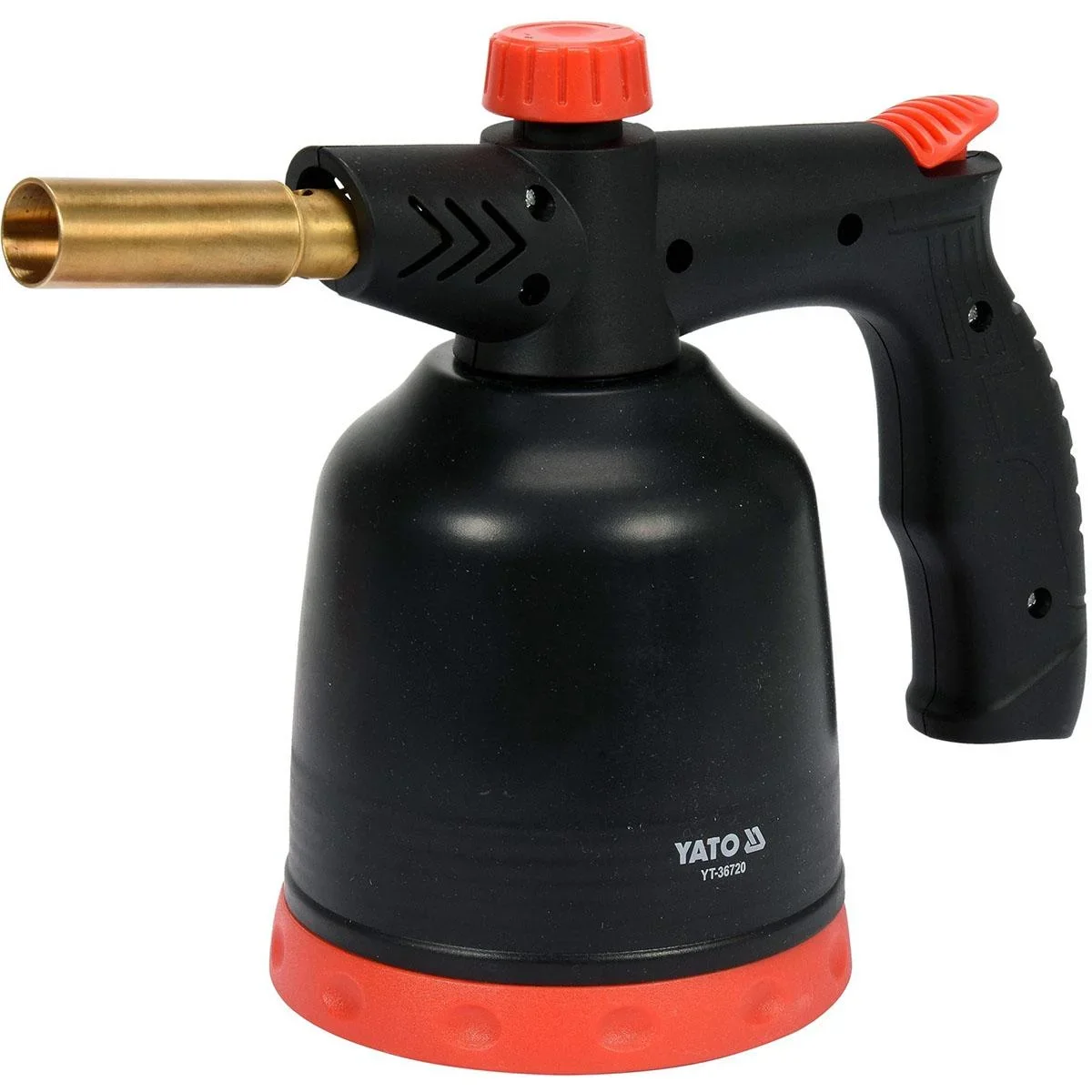 Lötbrenner/Gasbrenner - 360° drehbar - Piezozündung MIT CFH-Gaseinfüllstutzen 190 g - 5