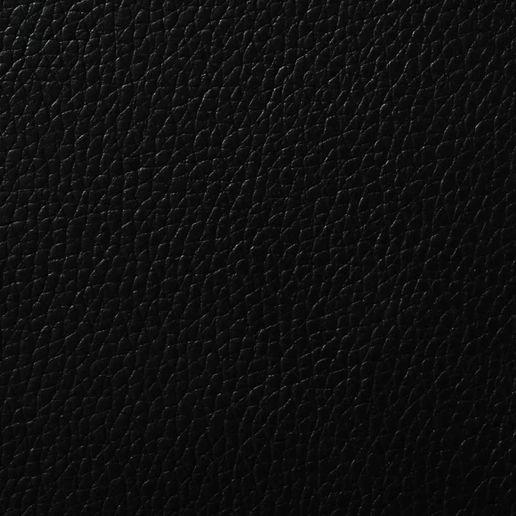 Esszimmerstühle 2 Stück Kunstleder schwarz - 3