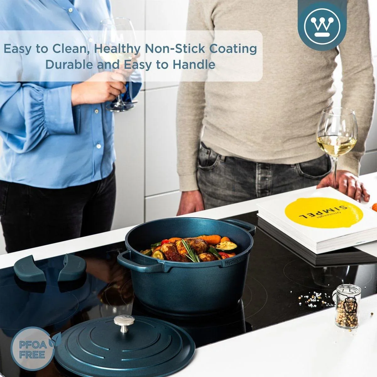 Performance Series Bratpfanne - Backofen geeignet - 24 cm - Blau - 1