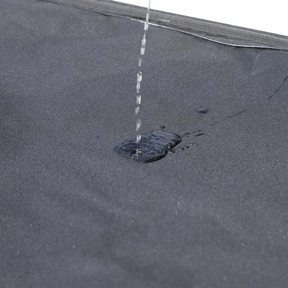 Sonnenschirm Schutzhülle bis Ø300cm Abdeckung Schirmschutzhaube mit Reißverschluss Schwarz 200 x 50/80 cm - 4