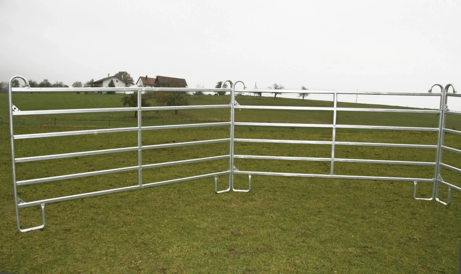 Weidepanel - Zaunelement 2,4 m Länge, 1,7 m Höhe - 6