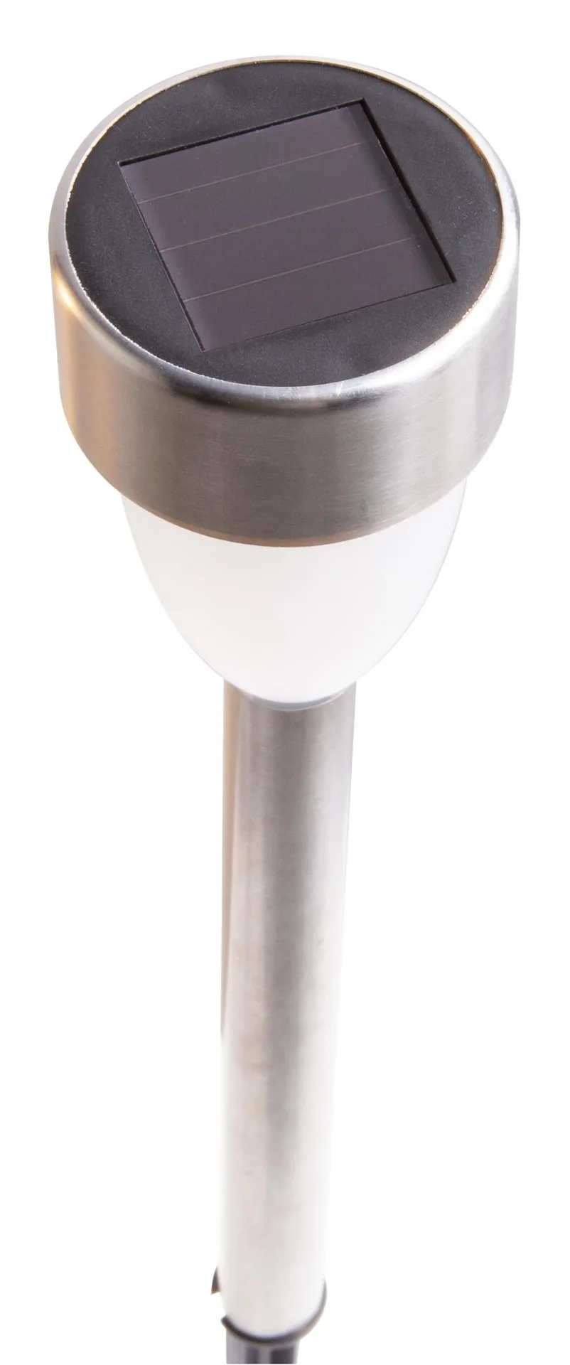 Solar LED Edelstahl Leuchten – 5 Stück - 0