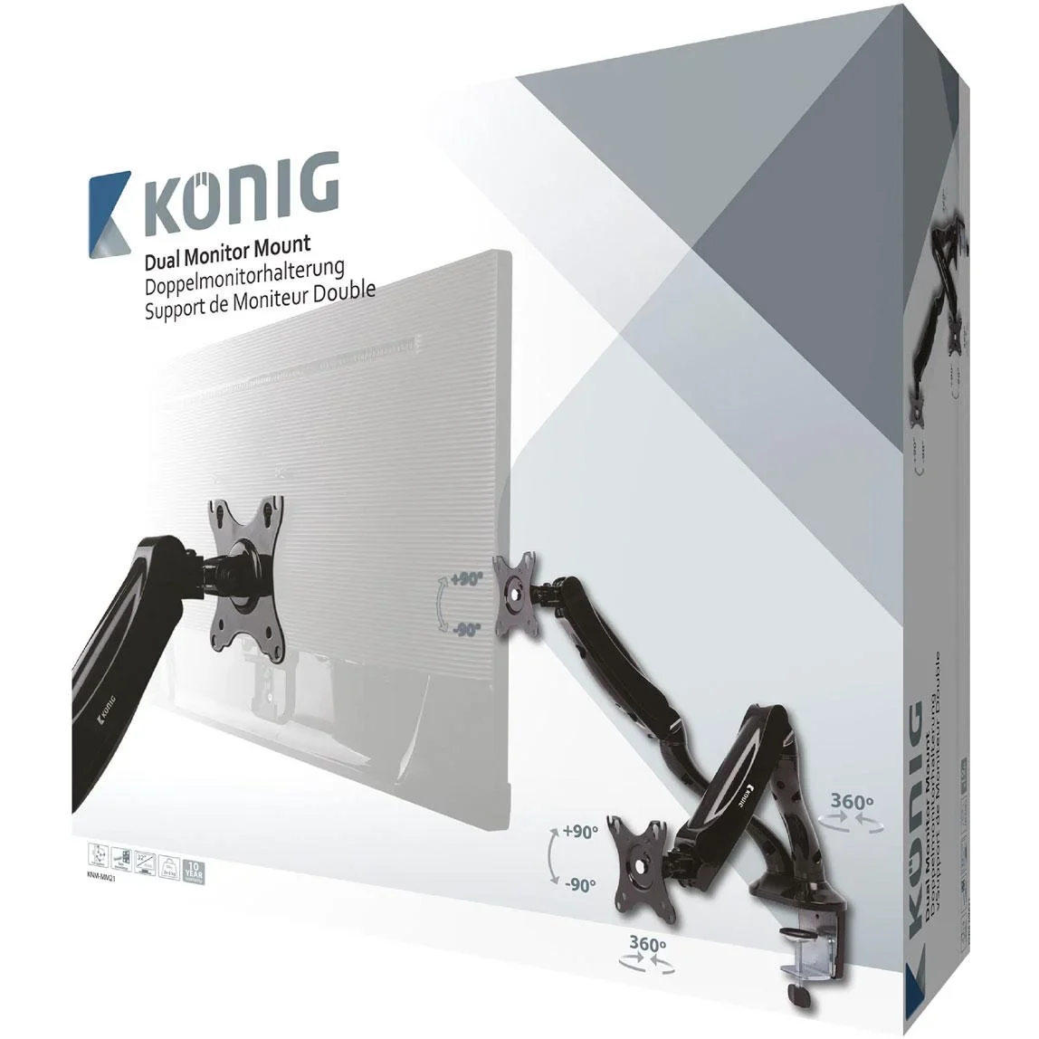 Monitorhalterung vollbeweglich 10 - 32 " 6 kg - 3