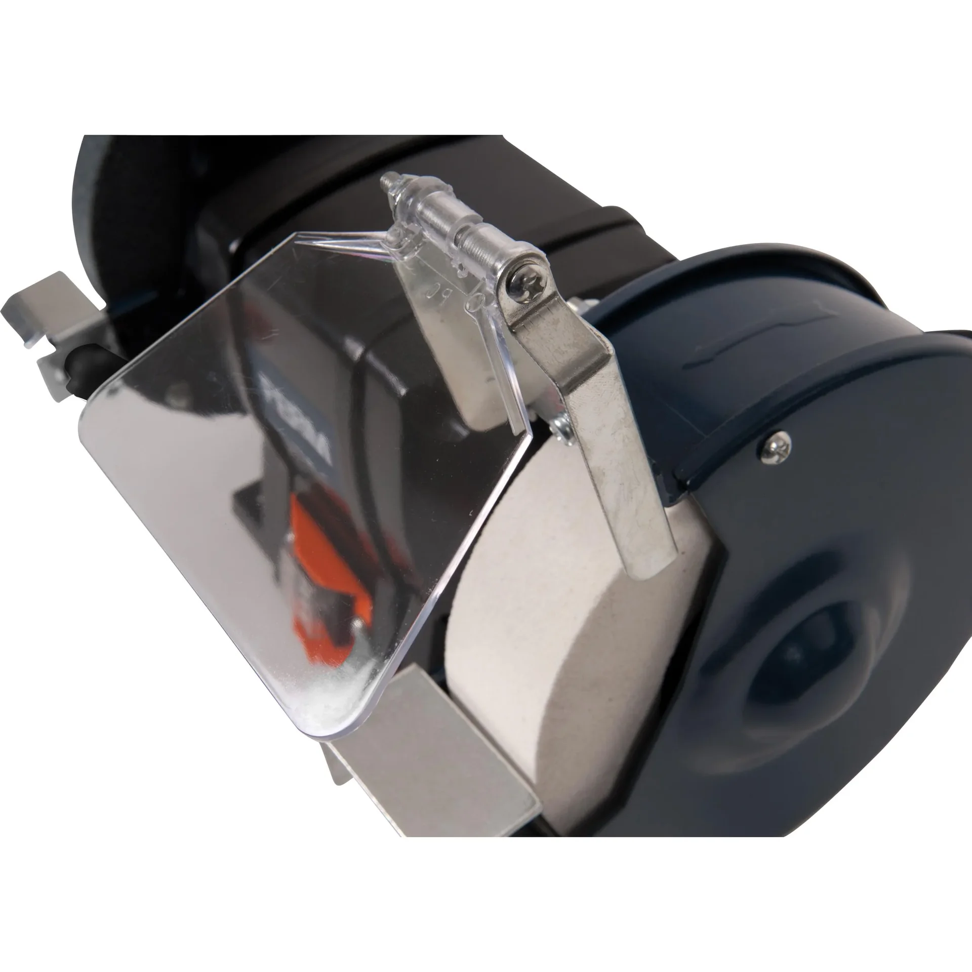 BGM1020 Doppelschleifmaschine 250W - 150mm - Montierbar - Inkl. 2 Schleifsteine (P36, P60), Schutzbrille und Funkenfänge - 6