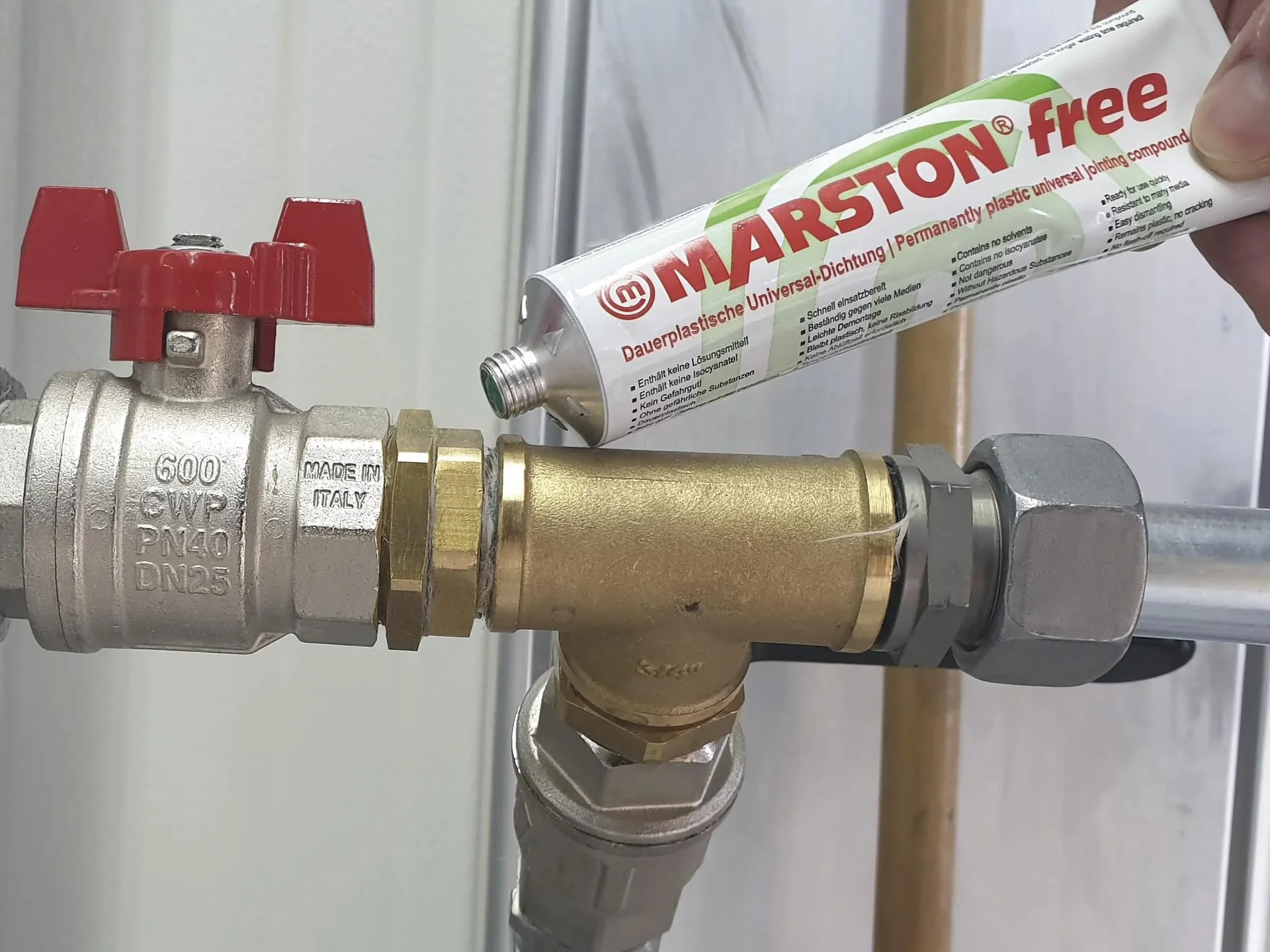 Universal-Dichtung MARSTON free - dauerelastisch, 200 ml Druckluftkartusche ohne Gas - 9