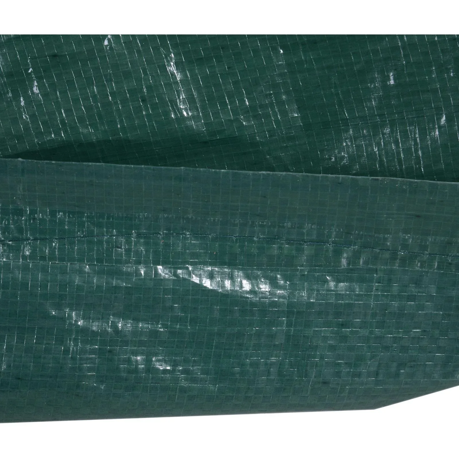 Abdeckplane Schutzhülle Gartenmöbel Abdeckhaube Wasserdicht UV-Schutz Rechteckig PE Grün 235 x 190 x 90 cm - 5