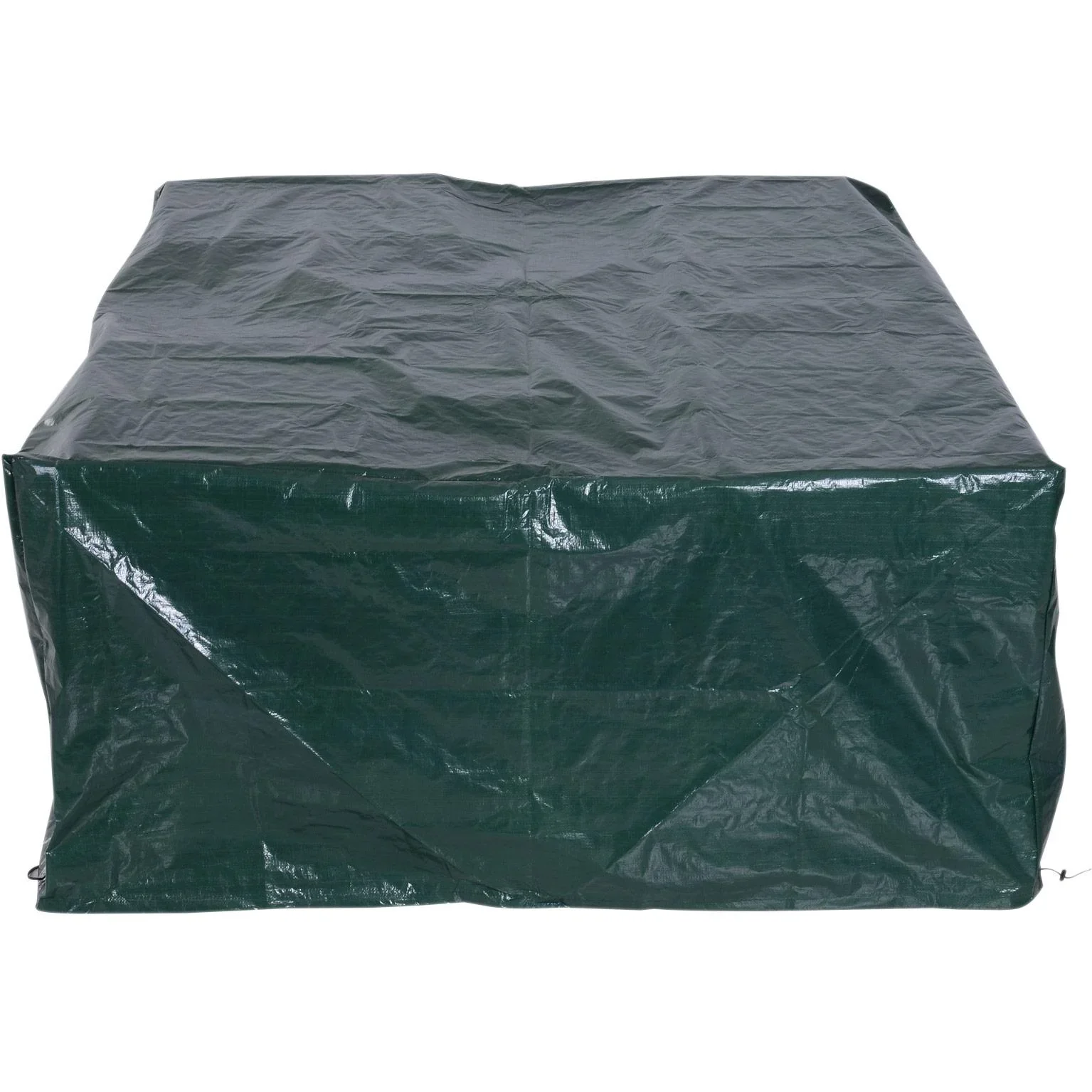 Abdeckplane Schutzhülle Gartenmöbel Abdeckhaube Wasserdicht UV-Schutz Rechteckig PE Grün 235 x 190 x 90 cm - 8