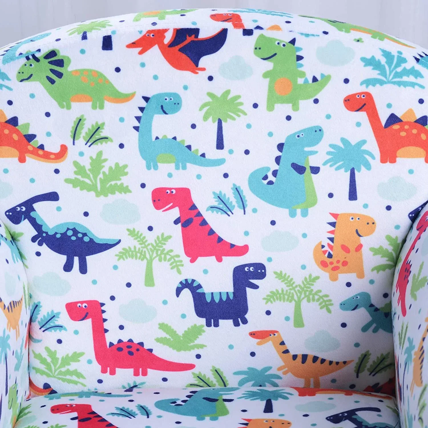 Kindersessel Kindersofa Polstersessel Minisessel für Kinder im Urwald 3 9 Jahre Flanell + Holz + Schaumstoff 50 x 39 x 4 - 4
