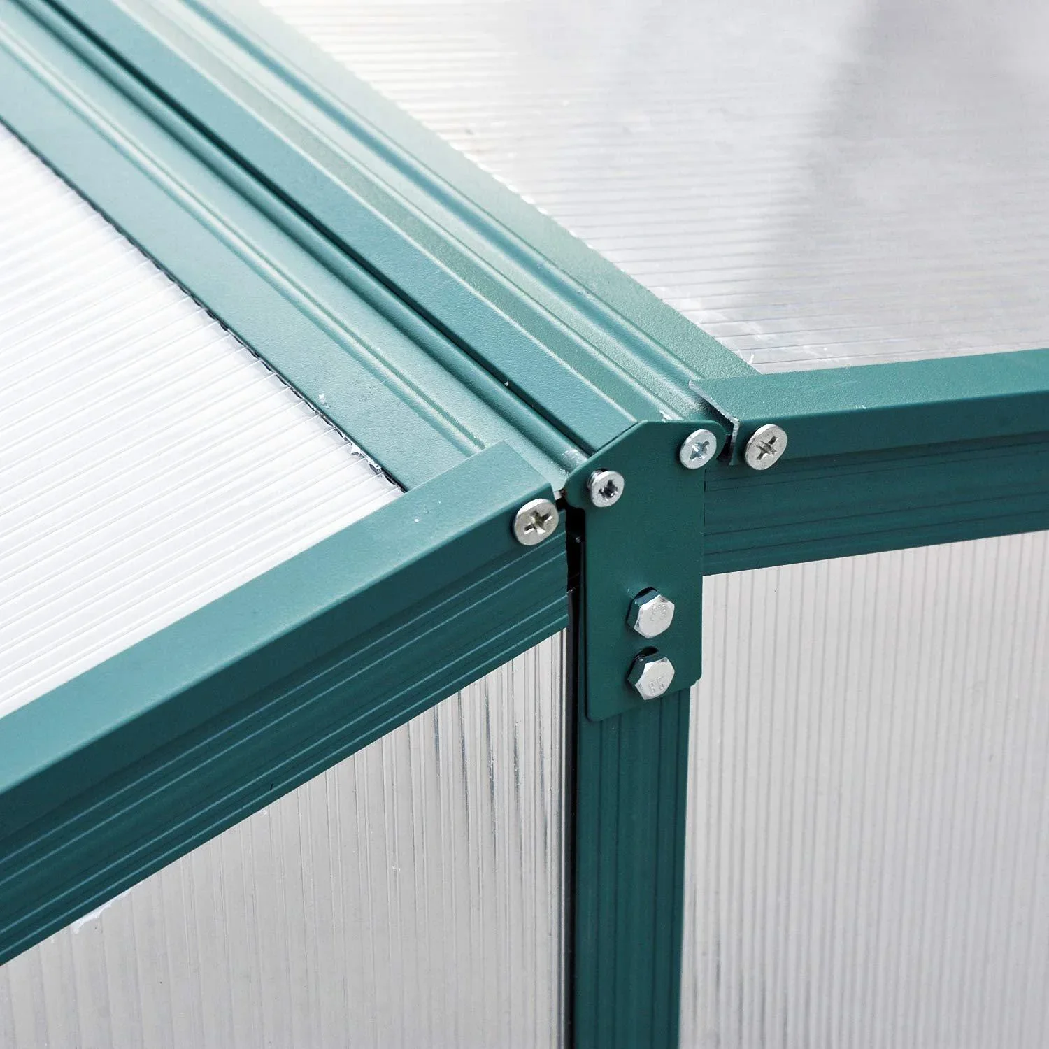 Frühbeetkasten mit verstellbarem Dach - 2