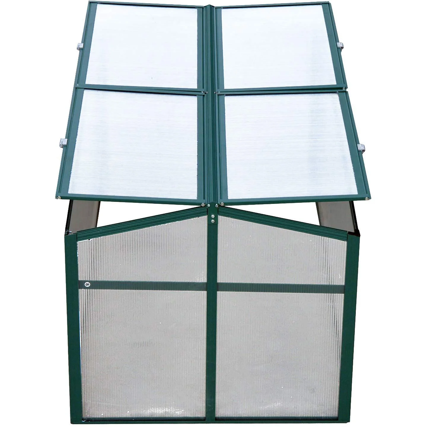 Frühbeetkasten mit verstellbarem Dach - 4