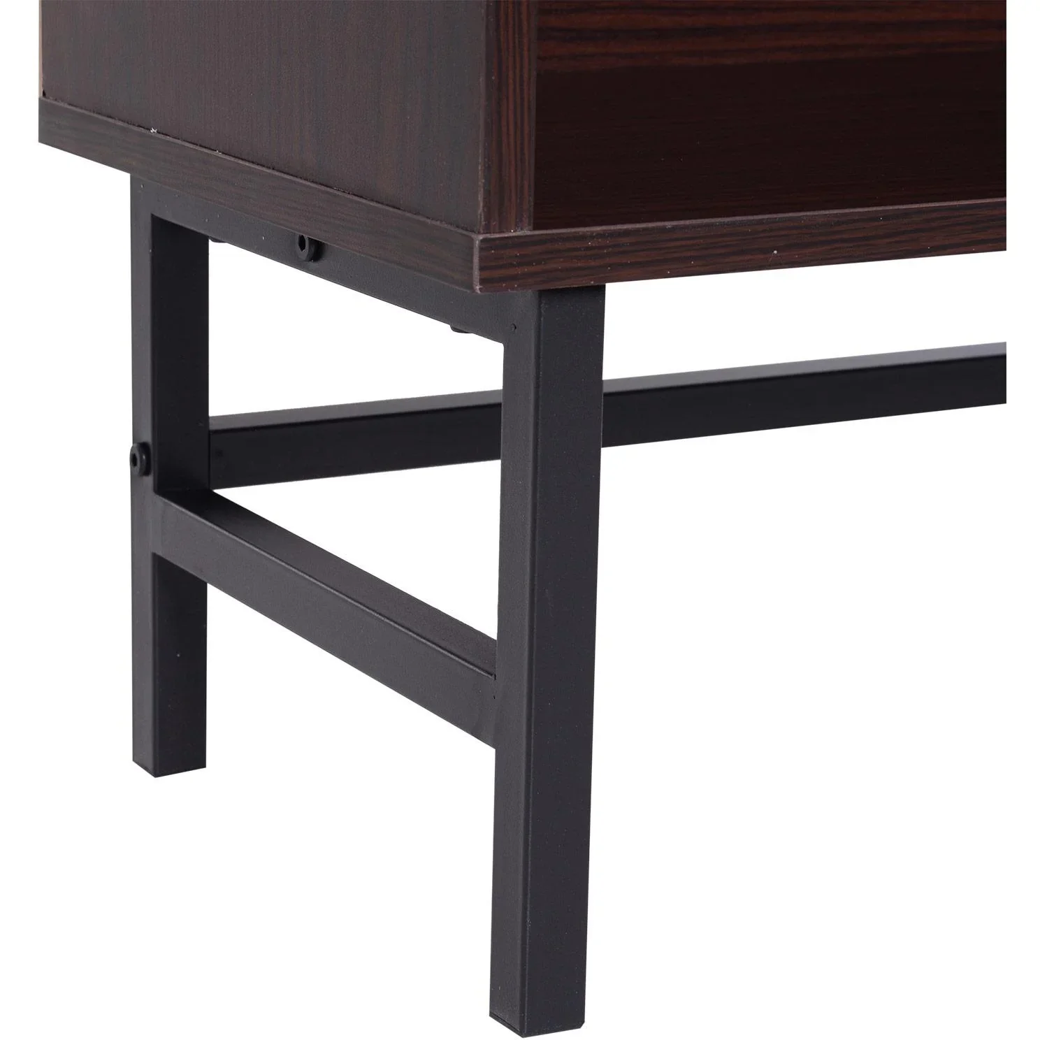 Standregal Aktenregal Bücherregal Büroregal Holzregal Arbeitszimmer 4 Fächer Dunkelkaffee 80 x 29,5 x 180 cm - 5