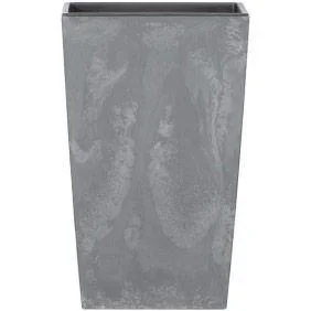 Blumentopf Concrete Design 26L Anthrazit, 26,5 x 26,5 x 50 cm - 1