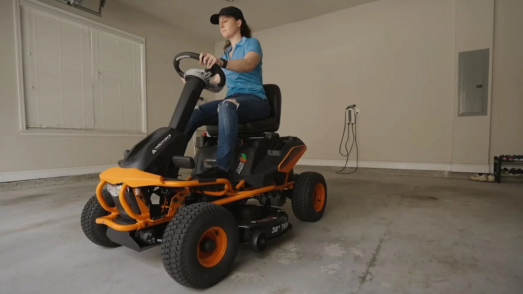 Akku Aufsitzmäher 56 V LFP - 4