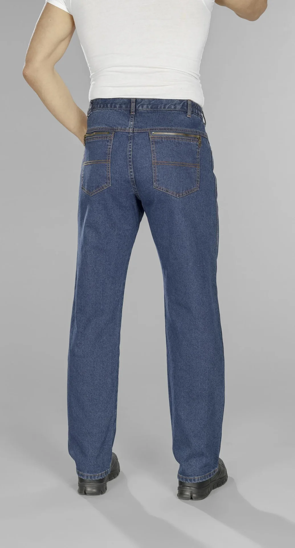 Extraleichte Reisejeans, Farbe blue stone, Gr.30 - 0