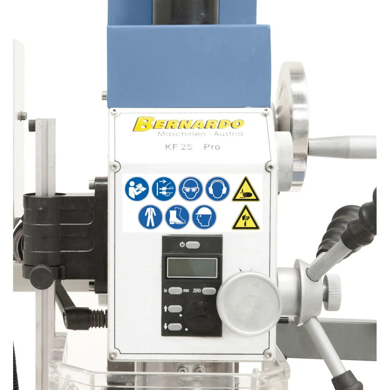 Bernardo KF 25 Bohr- und Fräsmaschine mit automatischer Beschickung PRO Digi + - 0