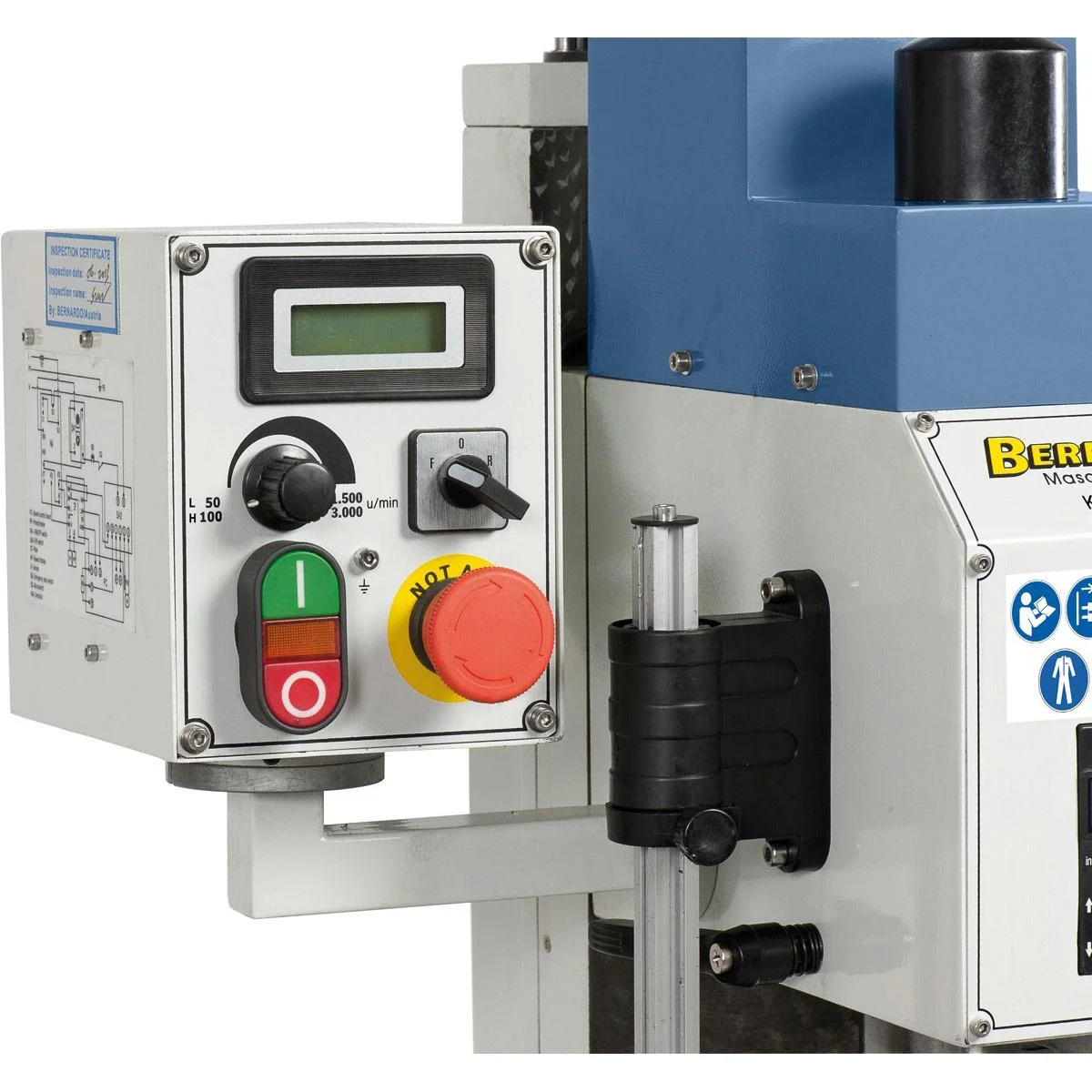 Bernardo KF 25 Bohr- und Fräsmaschine mit automatischer Beschickung PRO Digi + - 5