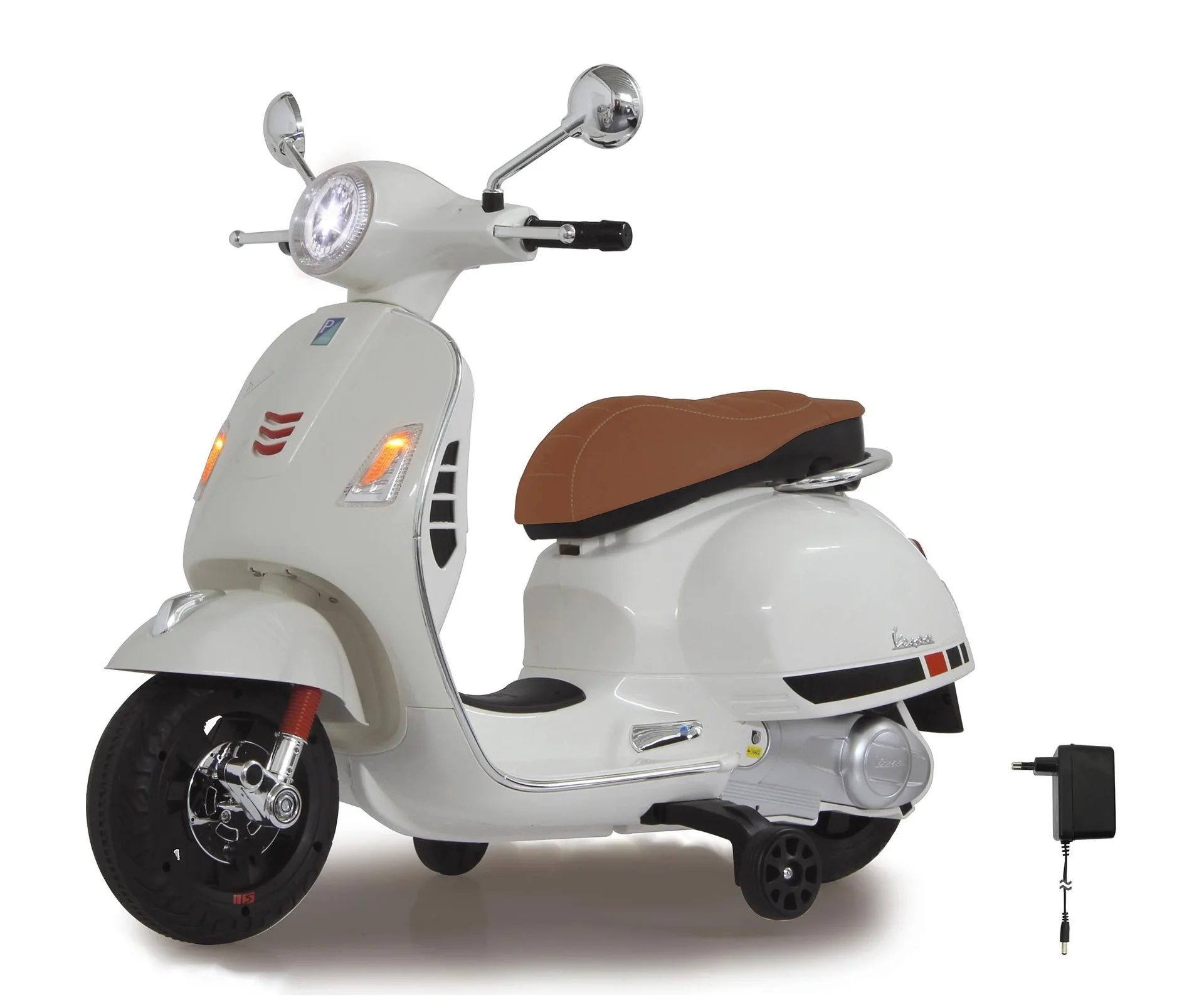 Ride-on Vespa für Kinder, 12 Volt, Weiß - 3