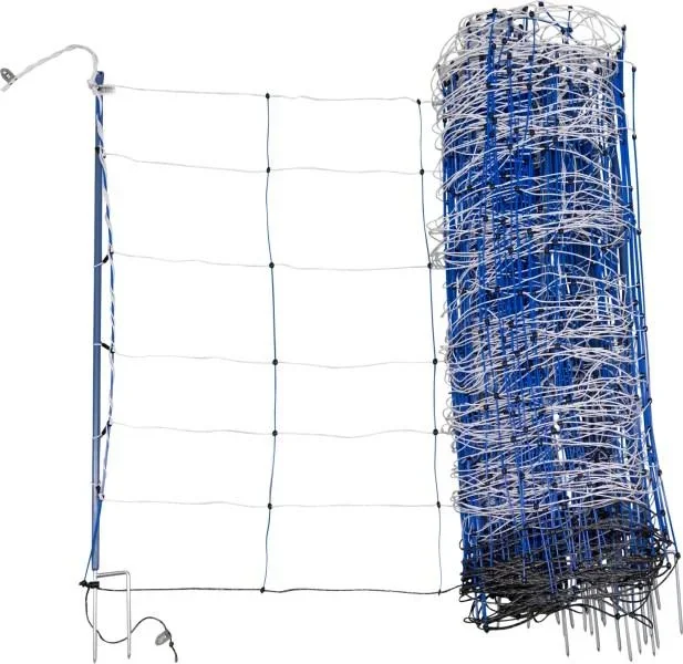 TitanNet PremiumPlus, 50 m blau/weiß, 90 cm, Doppelspitz - 3